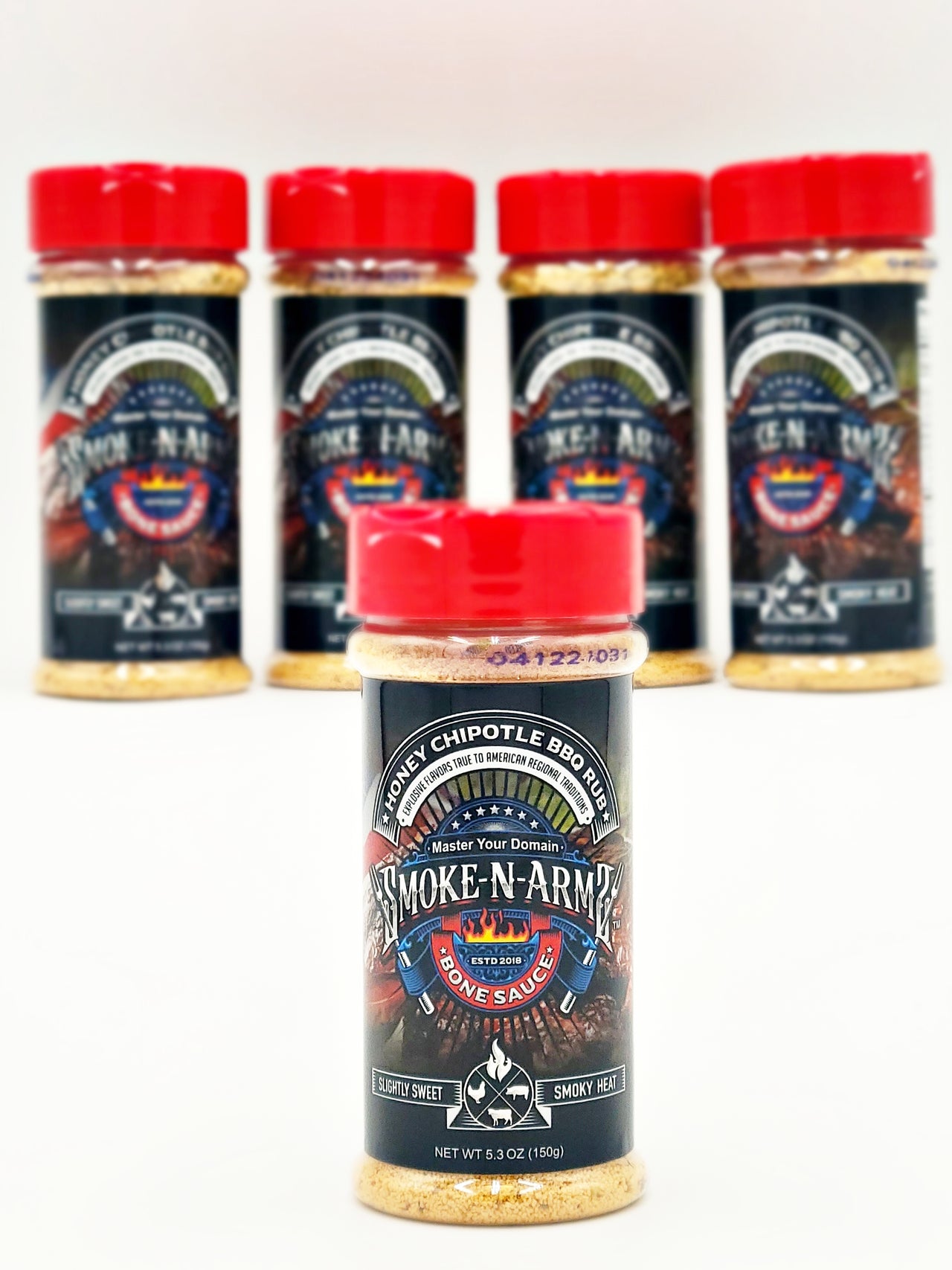 Smoke-n-Arms Honey Chipotle BBQ Rub 5.3 oz