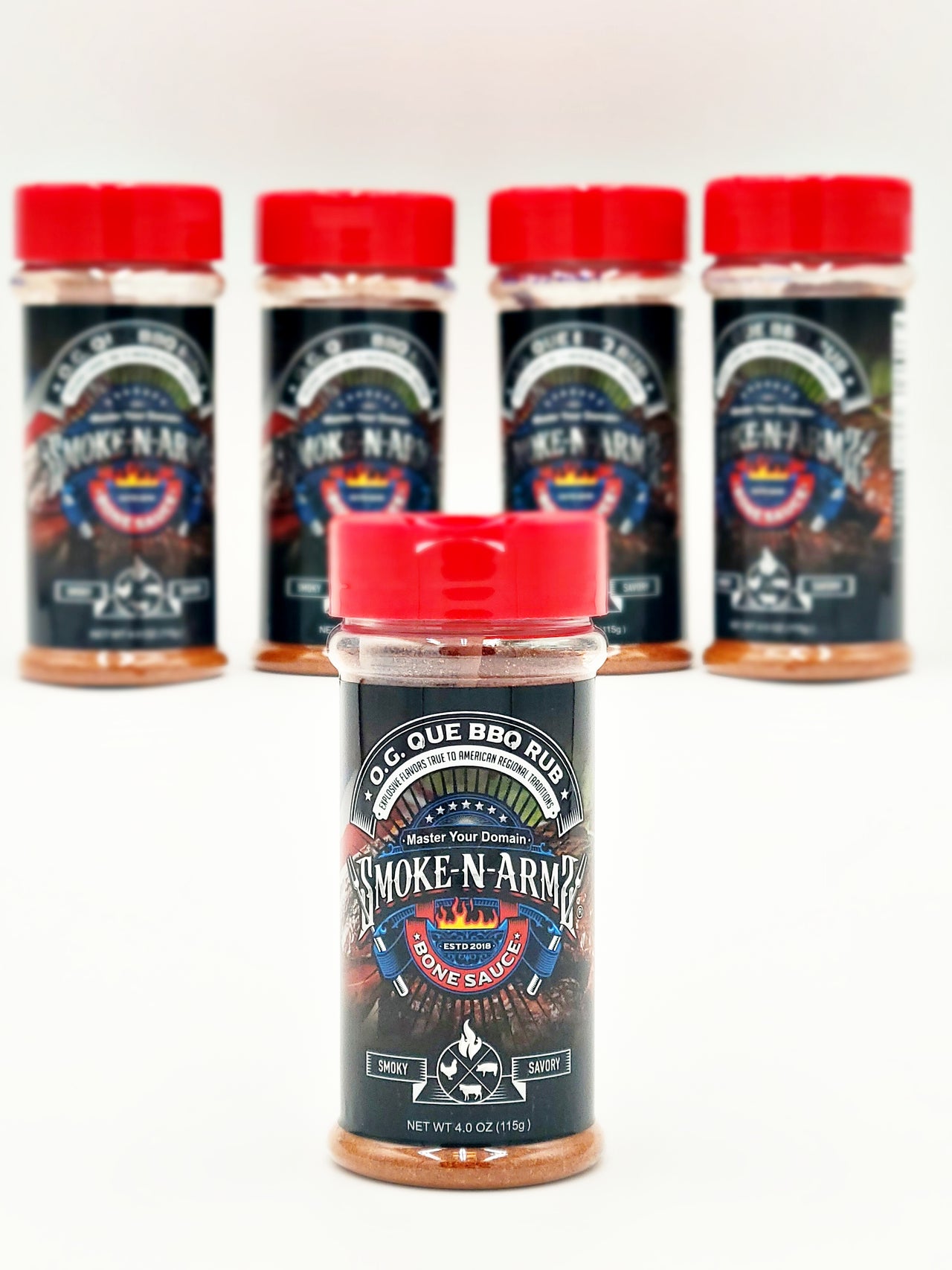 Smoke-n-Arms O.G. Que BBQ Rub 4.0 oz