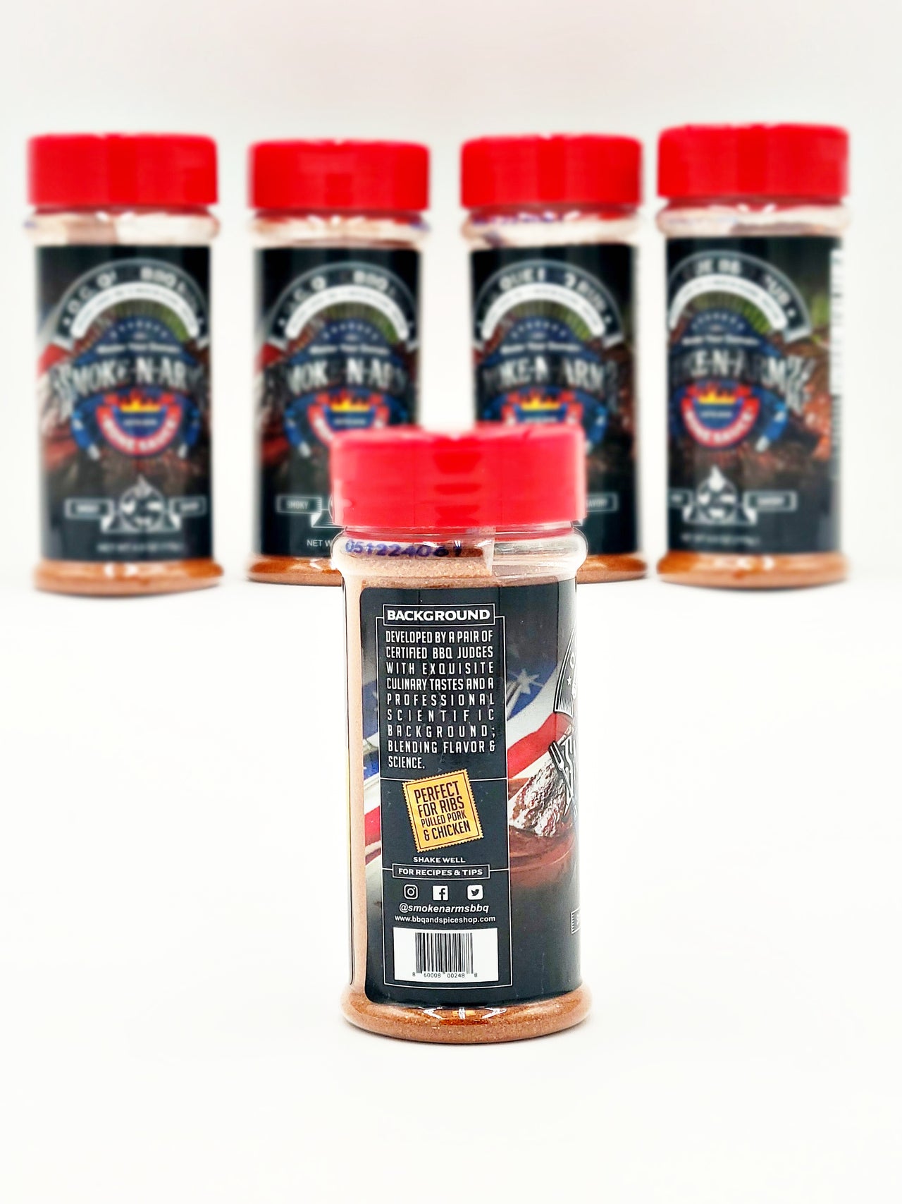 Smoke-n-Arms O.G. Que BBQ Rub 4.0 oz