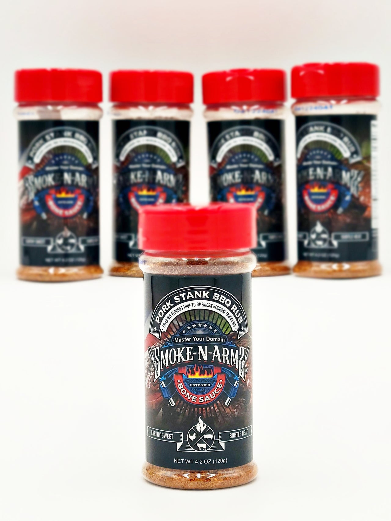 Smoke-n-Arms Pork Stank BBQ Rub 4.2 oz