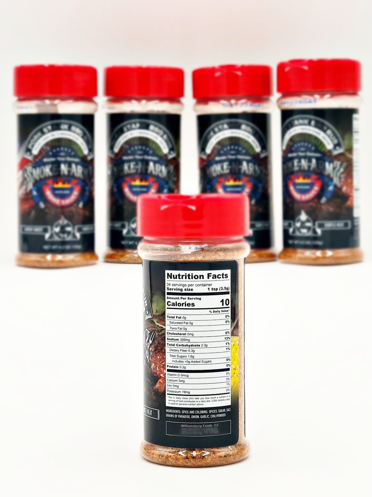 Smoke-n-Arms Pork Stank BBQ Rub 4.2 oz